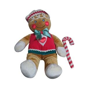 Target Gingerbread Man 13" Plush Christmas 1990 Commonwealth Toys Vintage